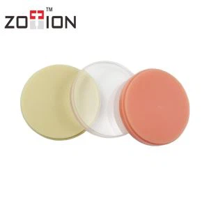 Monovrstvy predzretácie PMMA prázdne viacvrstvové predzosahované zubné PMMA blok