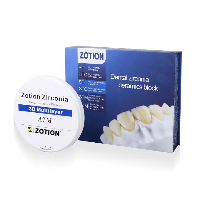 Dental Multilayer Inlab System Zirconia Ceramics Block