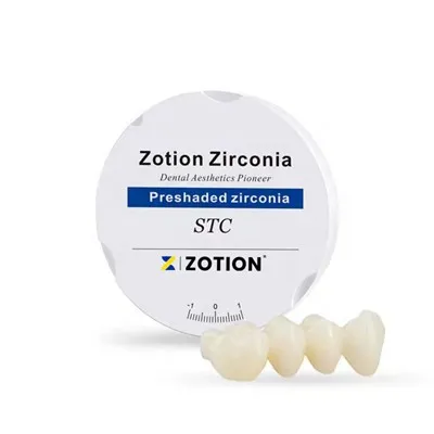 Keramický zirkónový disk s predstienkou zirkónia