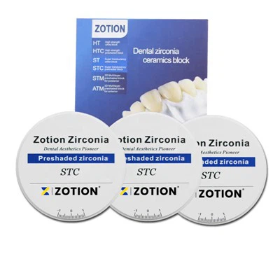 Zirkónový kotúč s otvoreným systémom CAD CAM Dental Ceramic Zirconia Block