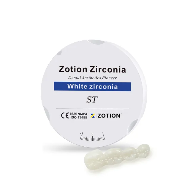 98mm Round Dental Zirconia Ceramics Disc